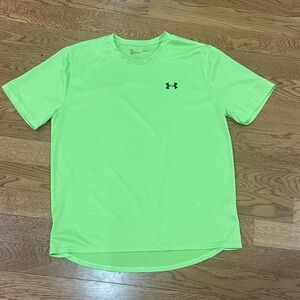 Under Armour Men's Bright Green Short Sleeve Tee